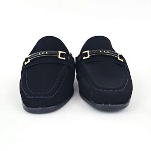 Mule nobuk preto Via Scarpa