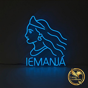 YEMANJÁ EM LED 35 X 41 CM