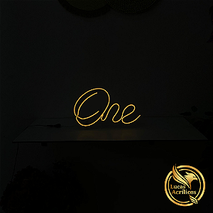 ONE EM LED 40 X 26 CM