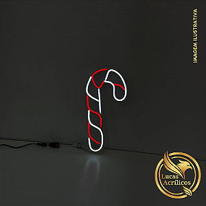 PIRULITO DE NATAL EM LED 30X16 CM