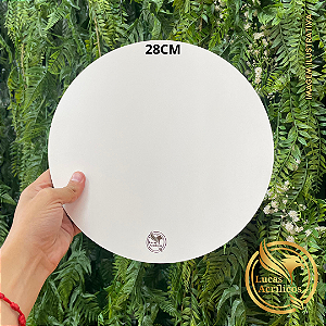 KIT COM 10 SOUSPLAT CAKE BOARD EM MDF 28CM