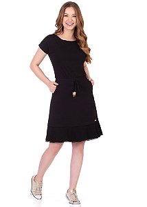 Vestido Adeline Preto Hapuk