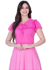 Blusa Ravena Rosa Hapuk