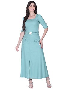 Conjunto Silmara Linho Verde Hapuk