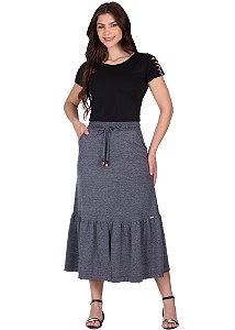 Conjunto Doralice Malha Preto Hapuk