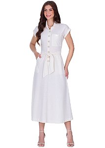 Vestido Cloe Midi Evasê Hapuk