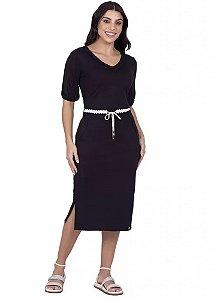 Conjunto Aura Midi Preto Hapuk