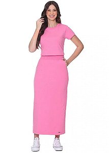 Conjunto Talia Malha Rosa Hapuk