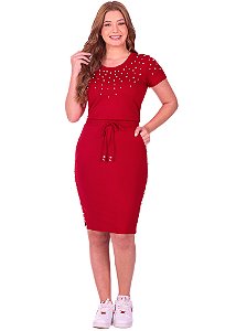 Conjunto Isabela Justo Vermelho Hapuk
