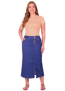 Saia Lavinia Jeans Escuro Hapuk