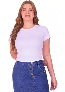 Blusa Luiza Malha Branca Hapuk