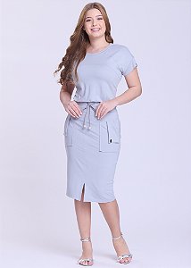 Conjunto Viviane Moletinho Cinza Hapuk