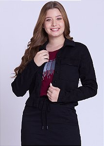 Jaquela Joely Jeans Color Preta Hapuk