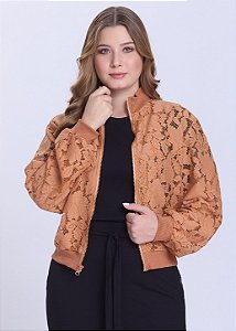 Jaqueta Bomber Mirian Caramelo Hapuk