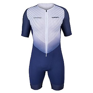 Macaquinho Triathlon Woom Carbon Storm Sky Masc C/m 2023