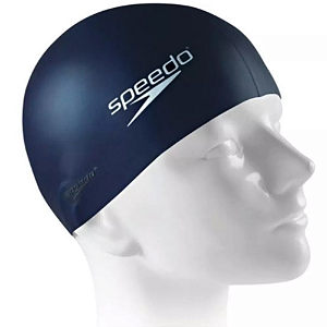 Touca Silicone Lisa Azul Marinho Speedo