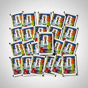 12 Envelopes Figurinhas Copa do Mundo 26 - 84 Figurinhas Total