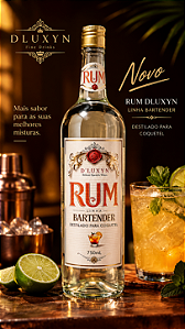 Caixa c/ 06 Rum Branco 750ml