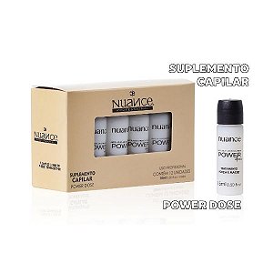 Ampola Suplemento Capilar Power Dose Caixa C/ 12 Un - Nuance