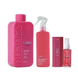Escova Orgânica Liso Perfeito + Pré Escova + Sérum - Nuance
