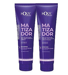 KIT MATIZADOR BLOND 2 ITENS - HOKA PROFESSIONAL