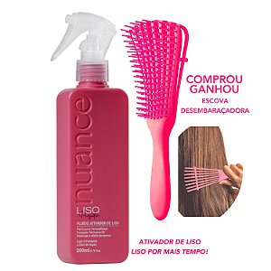 Liso Perfeito Defrisante Spray 200ml Nuance Professional