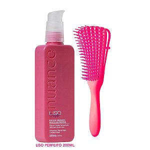 Liso Perfeito 200ml Progressiva Nuance + Escova