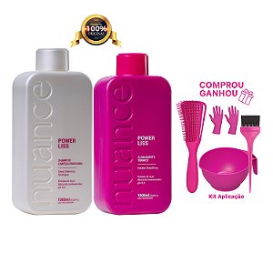 Kit Progressiva Power Liss 1 Litro Nuance Professional