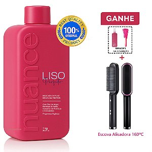 Liso Perfeito 1 L + Escova + Liso Perfeito 200ml Nuance