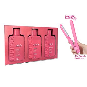 Kit Liso Perfeito Tratamento Pós Química Nuance Profissional