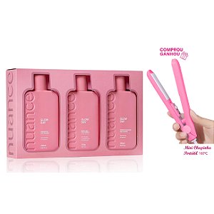 Kit Glow Day Hidratação Profunda 3 itens Nuance + Brinde