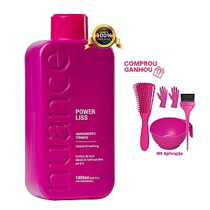 Progressiva Power Liss 1 Litro Ativo Nuance + Kit Aplicação