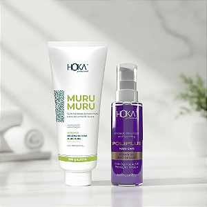 Máscara Reconstrutora Murumuru 470g + Óleo de Açaí Reparador de Pontas 30ml Hoka