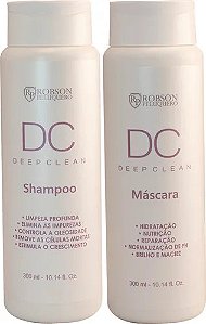 Kit Deep Clean 300ml Tratamento Detox Robson Peluquero