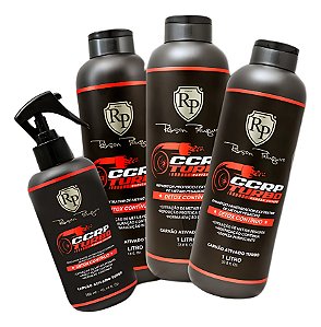 Kit Carvão Ativado Ccrp Turbo 1 Litro Robson Peluquero