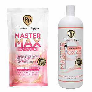Kit Descoloração Pó Cola 500gr + Ox 40 Robson Peluquero