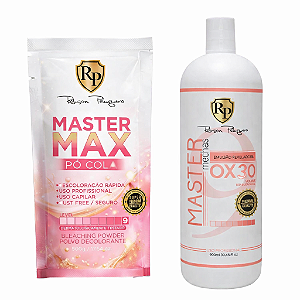 Kit Descoloração Pó Cola 500gr + Ox 30 Robson Peluquero