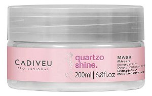 Máscara Quartzo Shine Essentials Cadiveu 200ml Alto Brilho