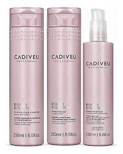 Kit Repair Solution Cadiveu 3 Itens Reparação E Tratamento