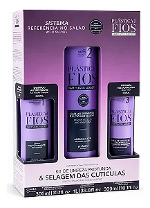 Kit Plástica Dos Fios Cadiveu Professional Original 3 Itens
