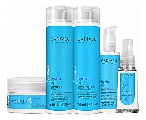 Kit Hydra Up Cadiveu Completo Com 5 Produtos Mega Hidratação