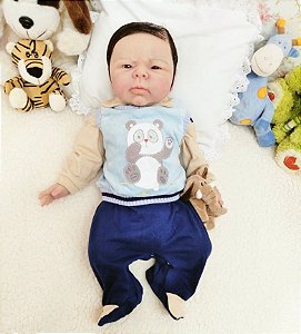 Bebê Enzo - Silicone Sólido