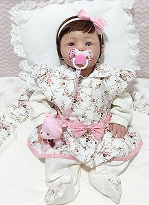 Bebê Abigail - Silicone Sólido