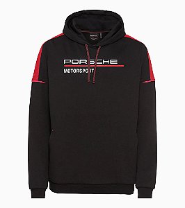 Moletom Porsche Motorsport Preto com Capuz