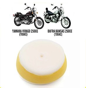 Filtro De Ar Yamaha Virago Xv 250 Kansas 250