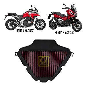 FILTRO AR ESPORTIVO HONDA NC750 X XADV 750 LAVÁVEL 2022 2023 2024 2025