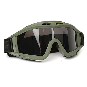 Oculos Táticos Militar Airsoft PaintBall Aventura (1 lente)