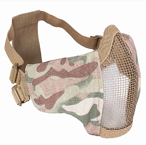 Mascara Protetora Para Airsoft Confort Camuflado