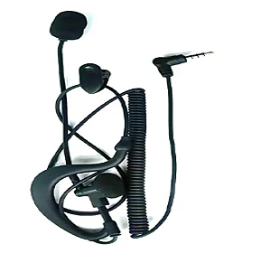 Fone Ouvido Árbitro Futebol Comunicador V6Pro E6 Espiral 3.5