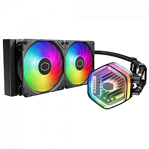 Water Cooler Cooler Master MasterLiquid 360 Atmos ARGB Branco, MLX-D36M-A25PZ-RW